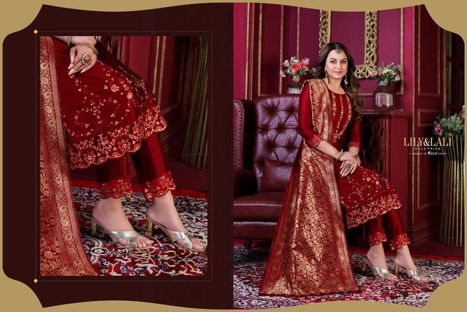 Majestic Modish By Lily Lali Readymade Suits Catalog